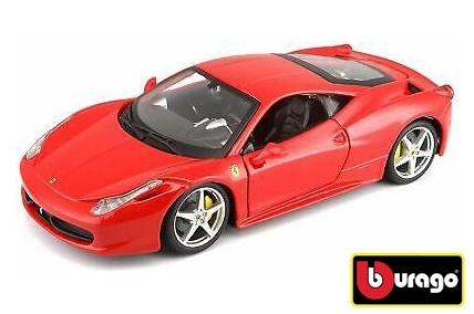 Ferrari 458 Italia modellautó piros