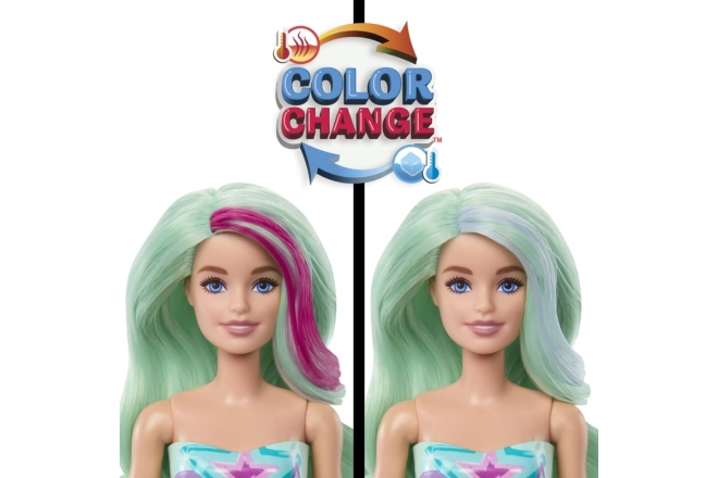 Barbie Color Reveal sellő baba