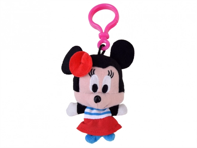 Disney Minnie egér plüss kulcstartó