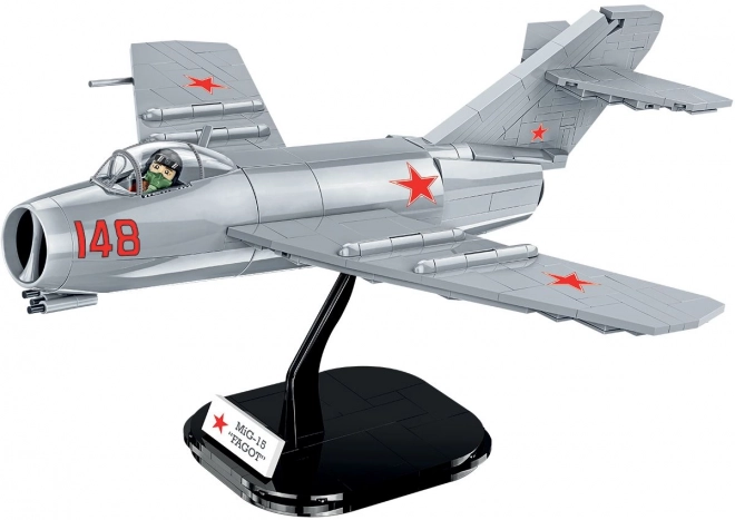 Mig-15 szovjet sugárhajtású vadászgép modell