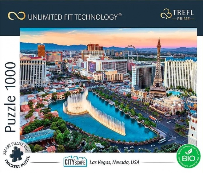 Trefl Puzzle UFT Városkép: Las Vegas, Nevada, USA 1000 darabos