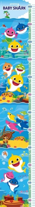 Clementoni Baby Shark növekedésmérő puzzle 30 darabos