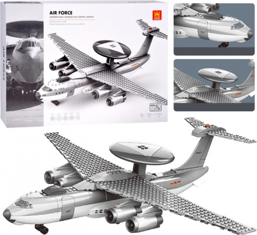 Technikai építőkészlet – AWACS E–3 Sentry korai előrejelző repülőgép 1:100