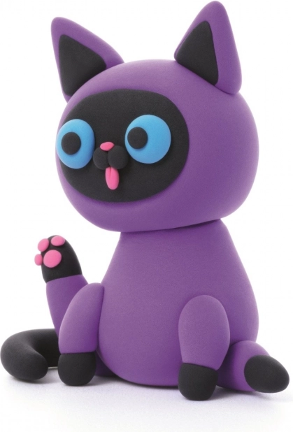 Hey Clay gyurma figura Sziámi macska