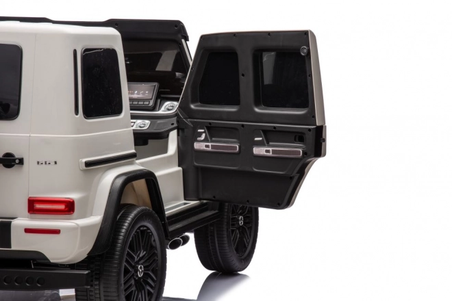 Mercedes G63 akkumulátoros XXL fehér autó 4x4