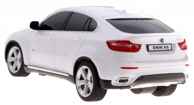 Távirányítós BMW X6 fehér SUV modell