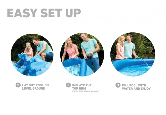 Intex Easy Set felfújható medence 244x61 cm