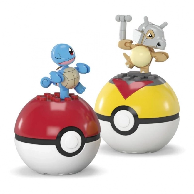 Mega Pokémon építőjáték Squirtle és Cubone