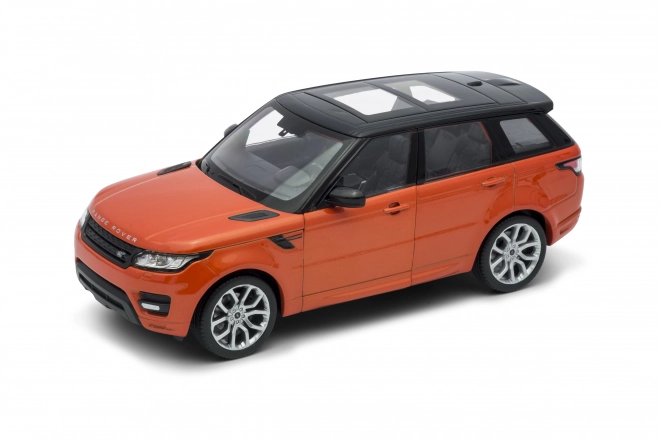 Welly piros Range Rover Sport modell autó 1:34