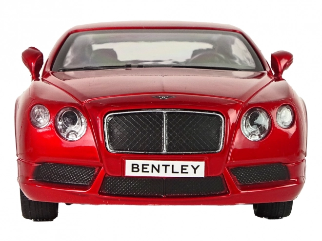 Piros Bentley játékautó 1:24 súrlódásos hajtással