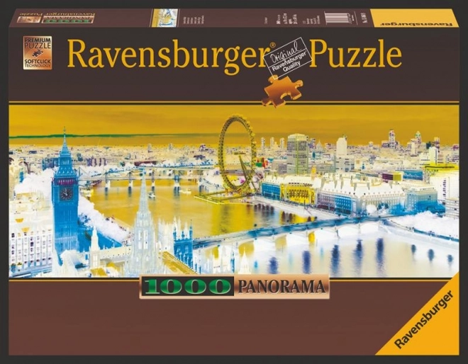 Ravensburger puzzle 1000 darabos panoráma - London éjszaka