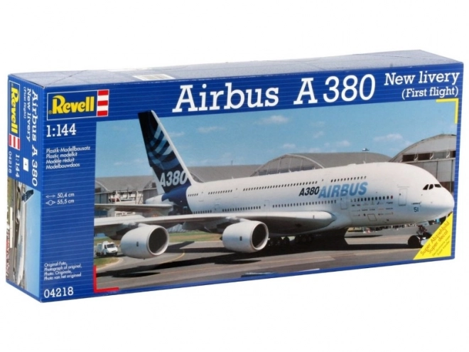 Airbus A380 műanyag modell