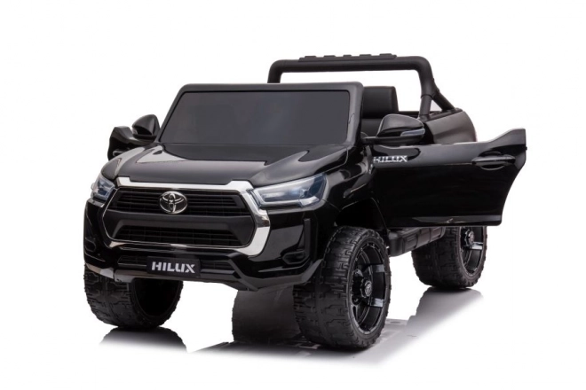 Elektromos Toyota Hilux játékautó fekete