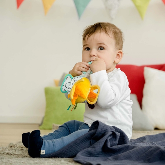 dobabydoo színes érzékelő csörgő labda