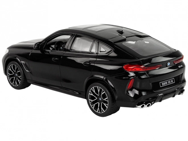 Távirányítós BMW X6 M autó 1:14 méretarányú Rastar fekete