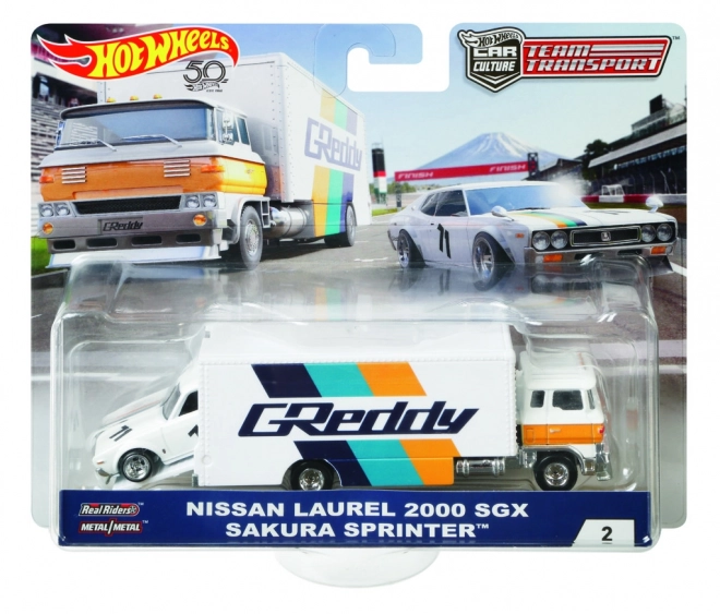 Hot Wheels csapat-teherautó