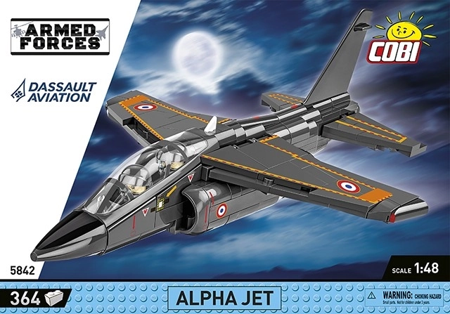 Fegyveres erők Dassault Alpha Jet francia légierő modell 1:48