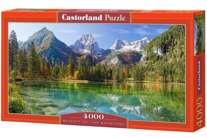 majestic mountains 4000 darabos puzzle