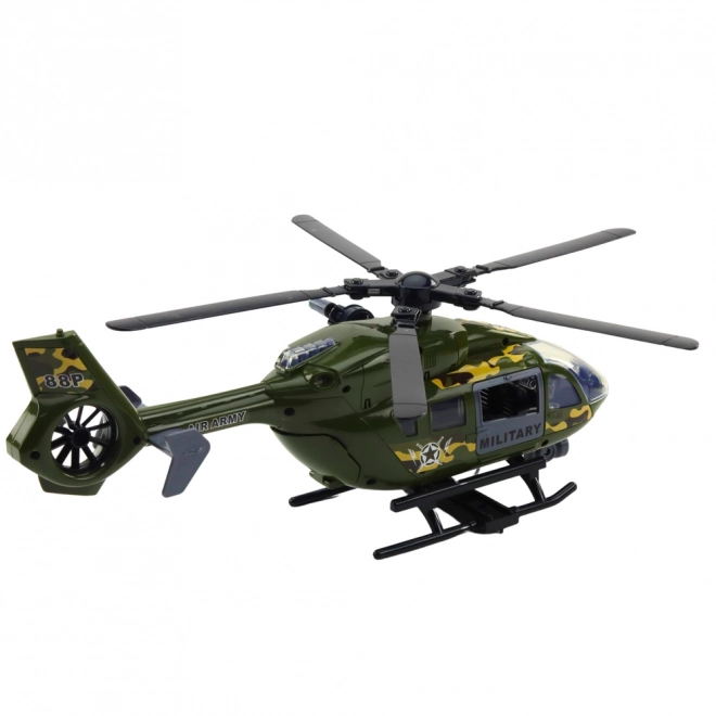Katonai helikopter fényekkel és hangokkal 1:12