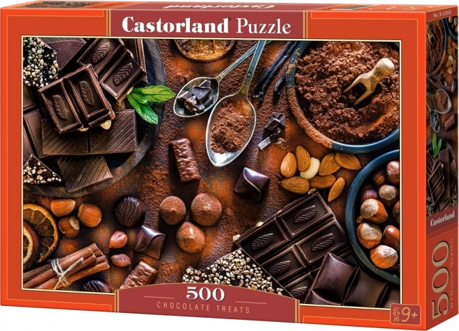 Édességek puzzle 500 darabos