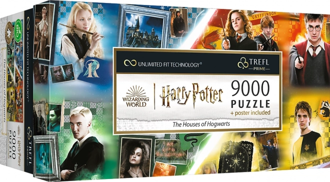 Harry Potter: Roxfort házak puzzle 9000 darab