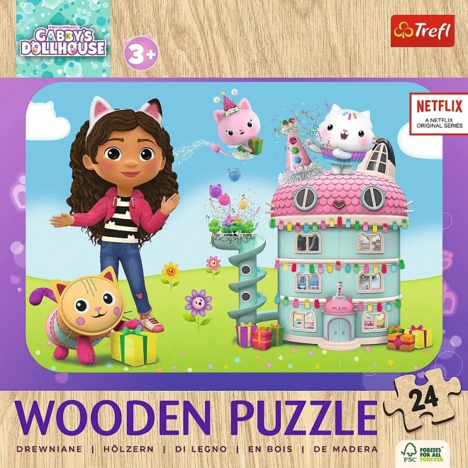 Vidám Gabby és Barátai fajáték puzzle