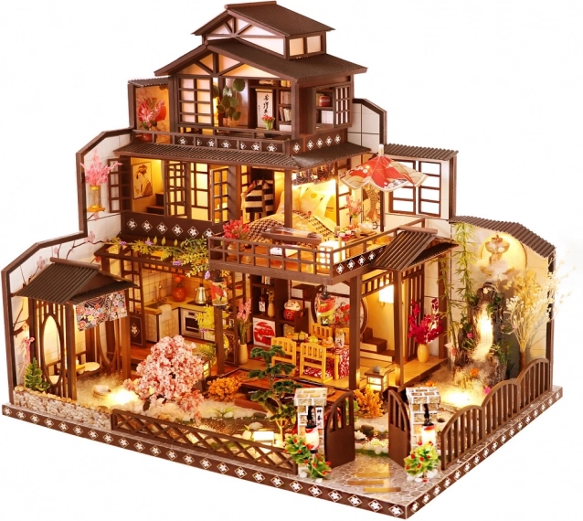 Miniatűr díszház Sakura Villa
