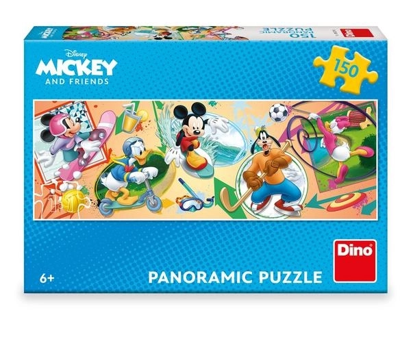 Mickey Egér és barátai panoráma puzzle