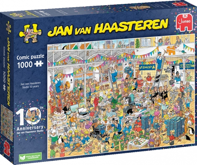 Jan van Haasteren évfordulós stúdió puzzle 1000 darab