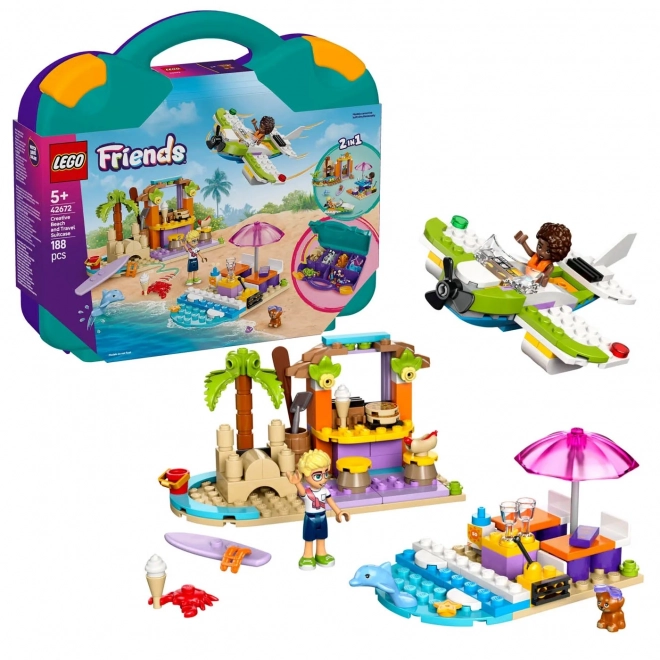 Lego Friends kreatív strandkoffer