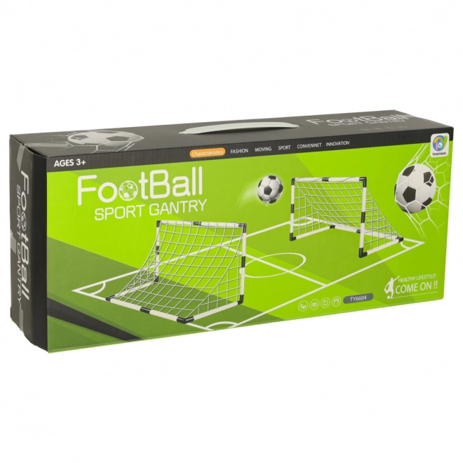 Gyermekeknek szánt edző futballkapu