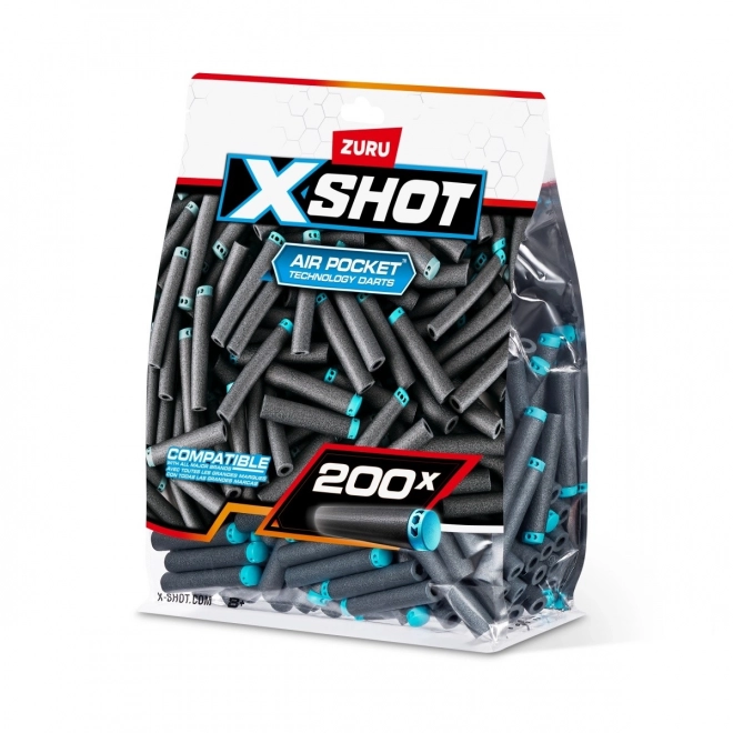 Xshot Air Pocket habszivacs nyílvessző készlet 200 db