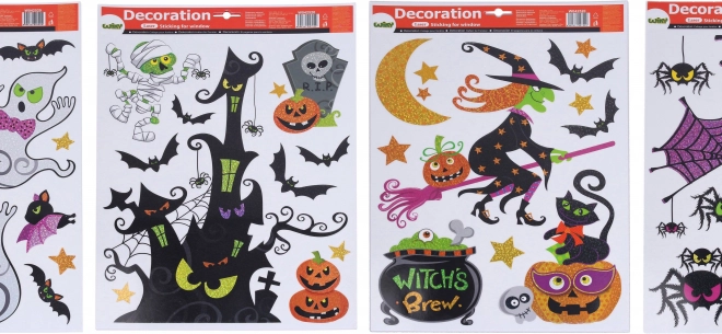 Halloween ablakdekorációk 41x29 cm