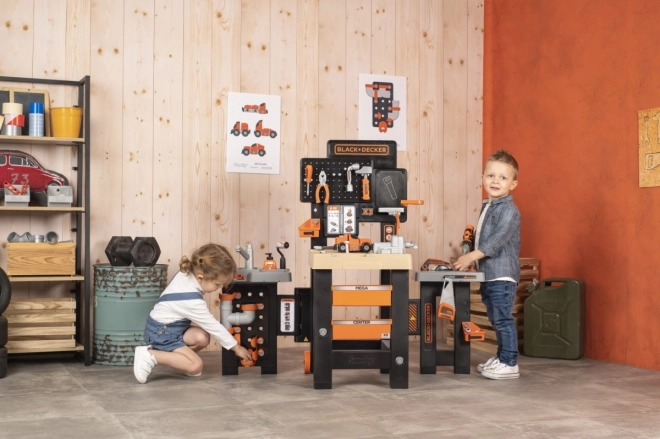 Smoby Black & Decker nagy műhely kicsi barkácsolóknak