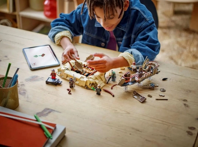LEGO Star Wars Sivatagi bárka és Sarlacc verem