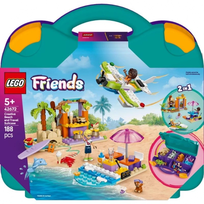 Lego Friends kreatív strandkoffer