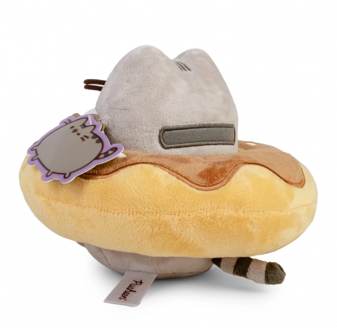 Pusheen plüss csokoládé fánkban