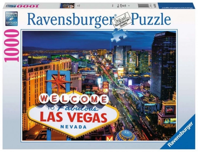 Ravensburger puzzle 1000 darabos Las Vegas