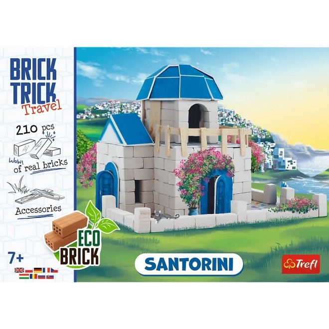 Santorini építőkészlet gyerekeknek - TREFL Brick Trick