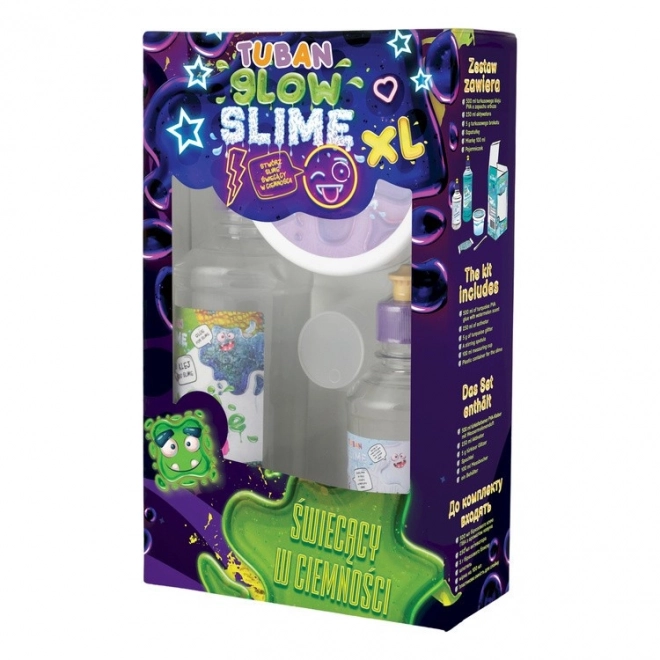 szuper világító slime készlet - XL