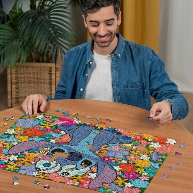 Ravensburger 1000 darabos Stitch kirakós