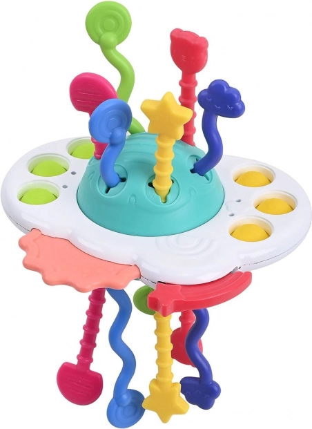 Playgo szenzoros nyújtható játék buborékokkal 16 cm