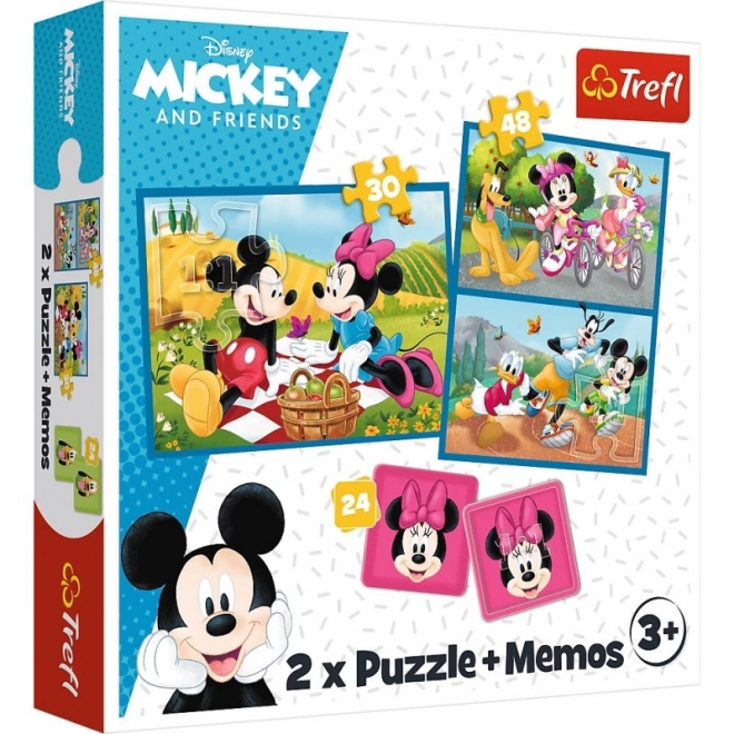 Disney hősök puzzle és memóriajáték