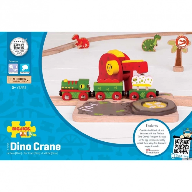 Dinoszaurusz Daru - Bigjigs Rail