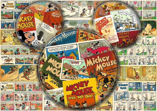 Komikus MICKEY EGÉR kirakó 1000 darabos