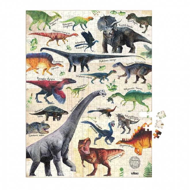 Vilac dinoszauruszos puzzle 500 darab