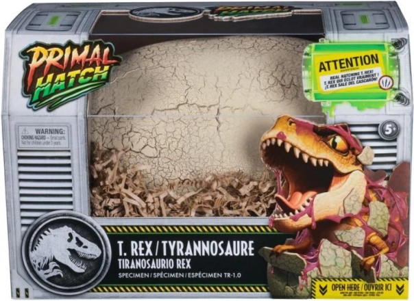 Interaktív T-Rex, amely tojásból kel ki
