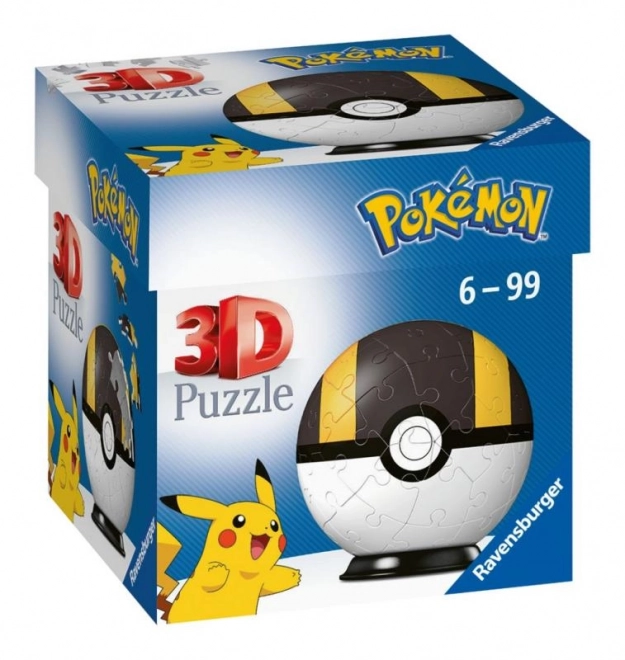 Pokemon fekete labda - 3D puzzle - Ravensburger