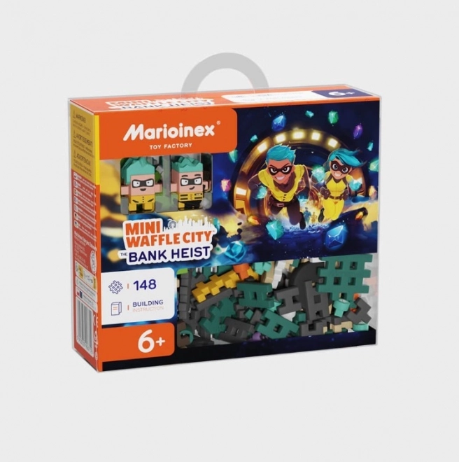 Mini Waffle Város - Bankrablás 148 elemmel