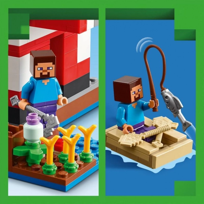Lego Minecraft Gombatehén Ház